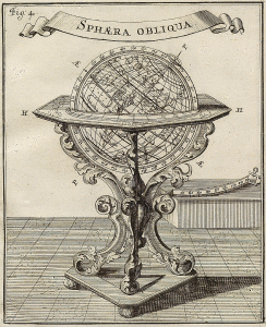 Rytina z knihy Johann Ludwiga Andreaeho: Mathematische und historische Beschreibung der ganzen Welt-Gebäudes